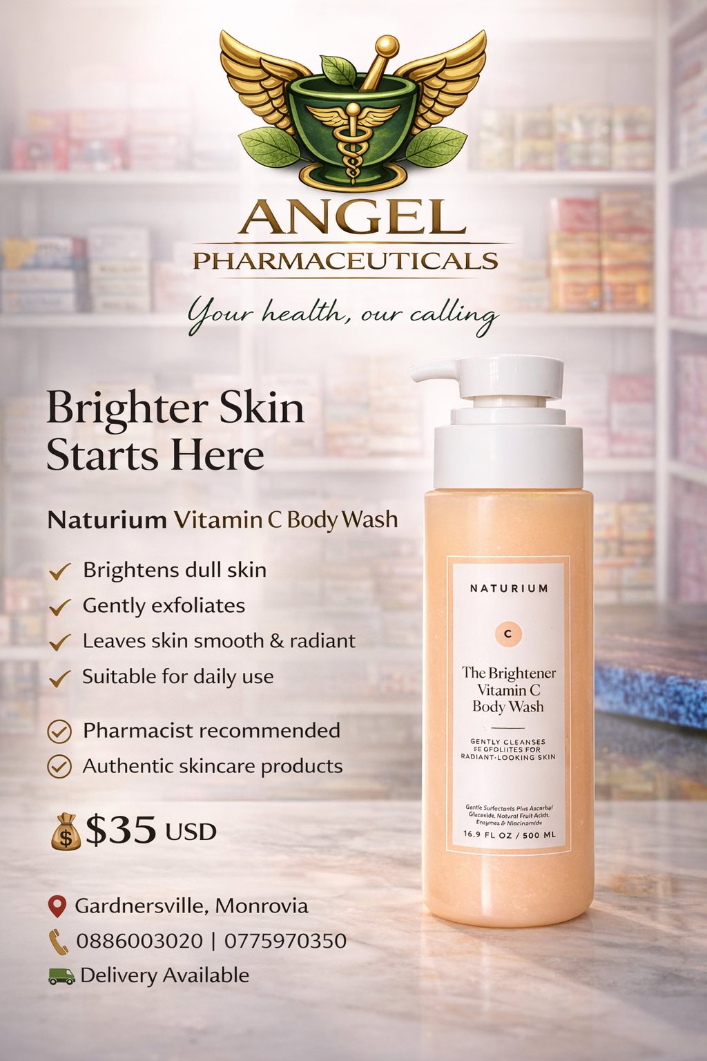 Angel Pharmaceuticals  Facebook ad