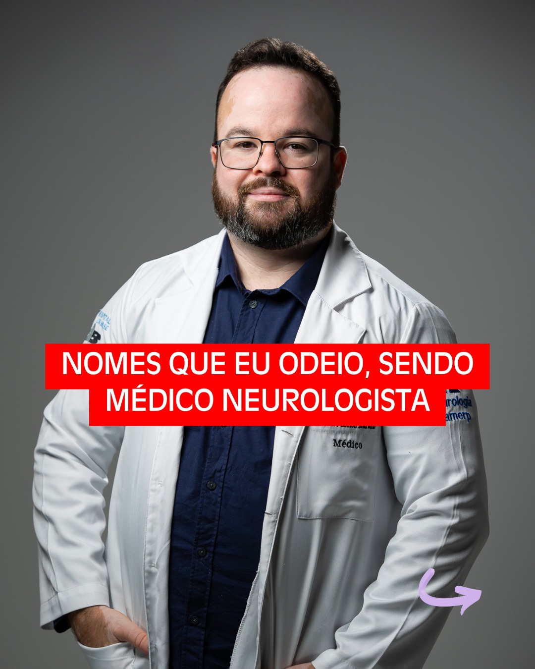Dr Tarciso Melez Neurologista Facebook ad: Qual desses nomes mais te incomoda?