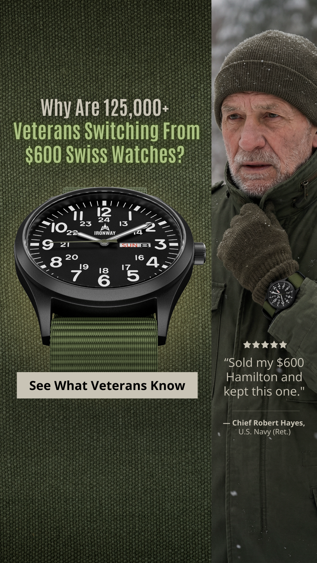 The Veteran Community Facebook ad