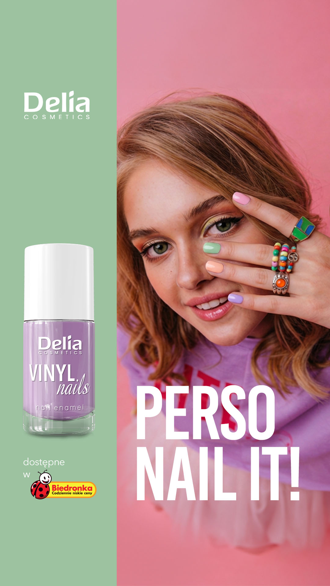 Delia Cosmetics Facebook ad