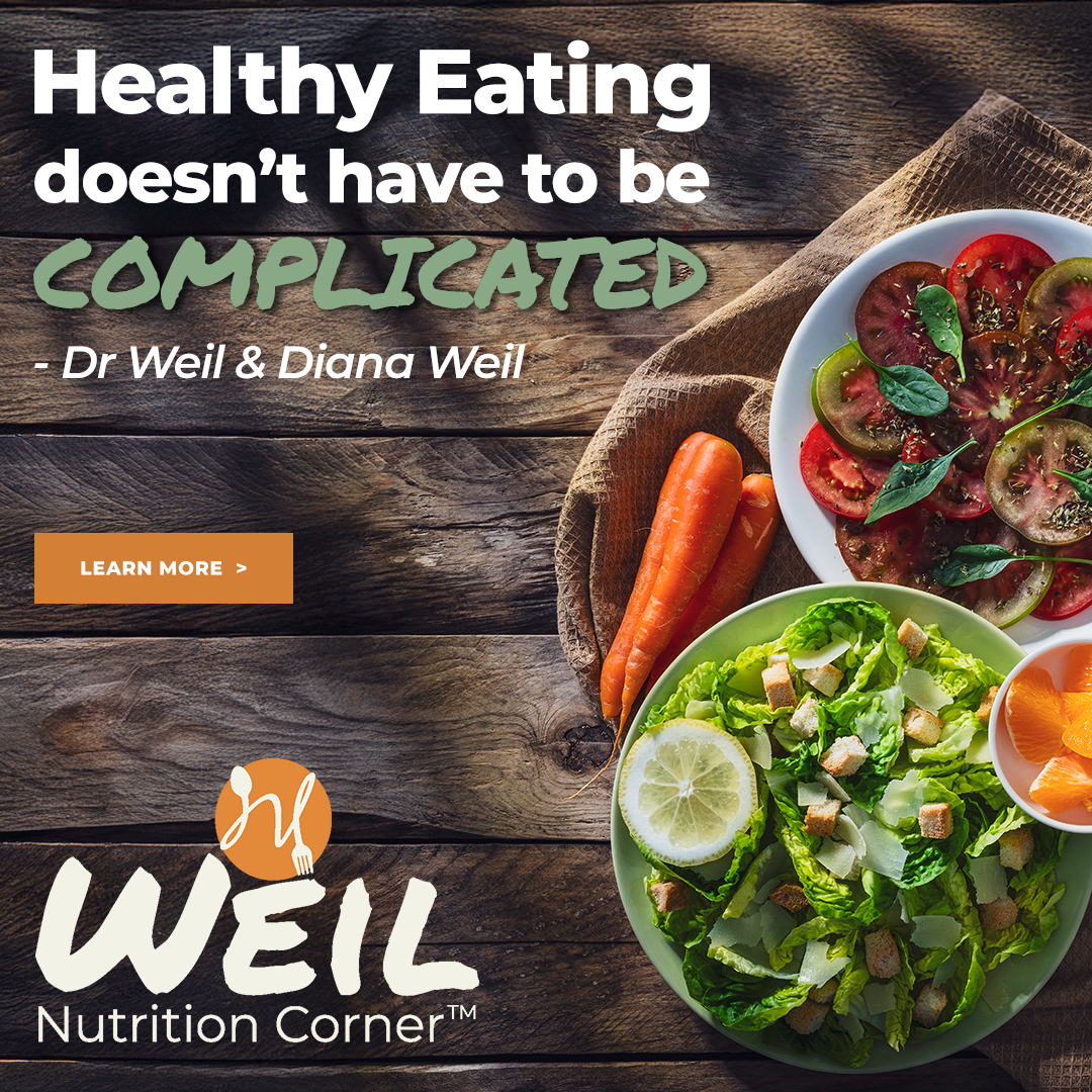 Weil Nutrition Corner Facebook ad: Join Now!