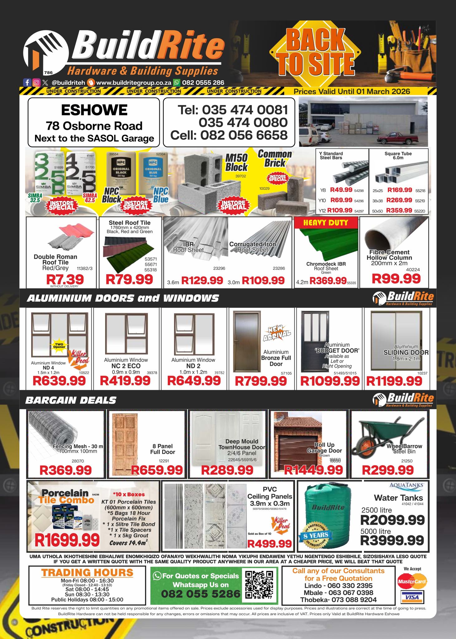 Build Rite Hardware Facebook ad