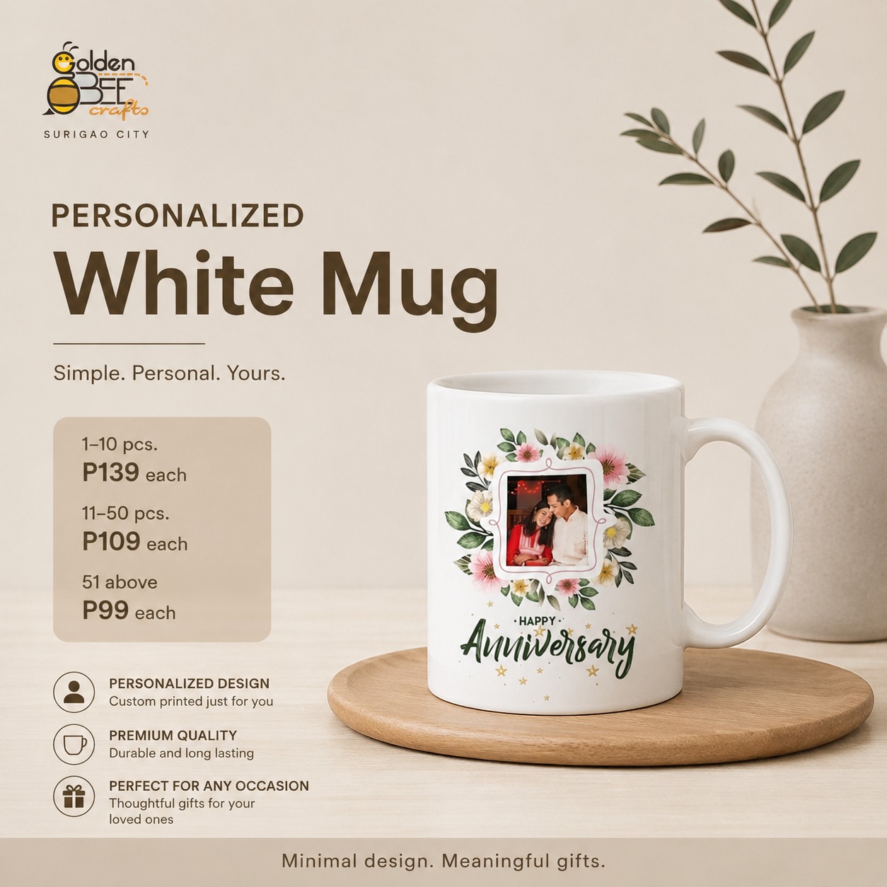 Golden Bee Crafts Facebook ad: 2F of Octagon