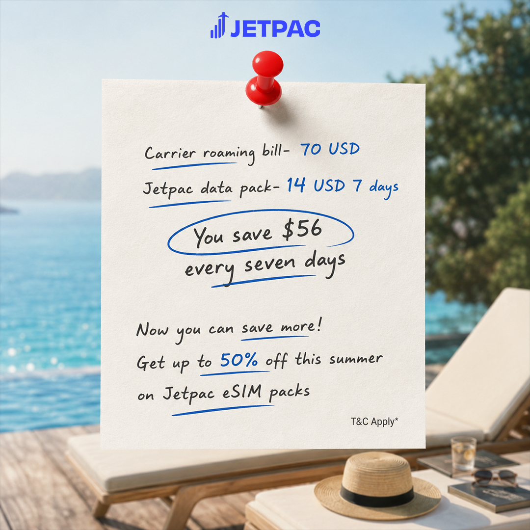 Jetpac Facebook ad