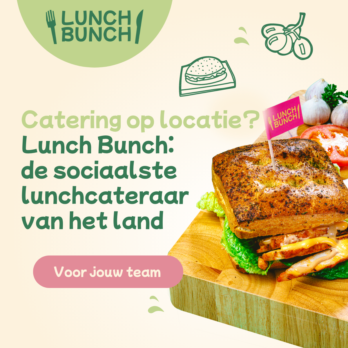 Lunch Bunch Facebook ad