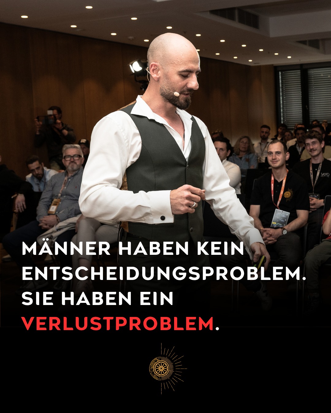 Moksha Movement - Männerakademie Facebook ad