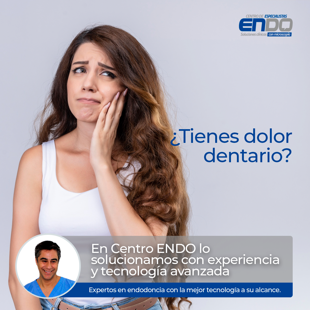 Centro de Endodoncia Microscópica Endo Facebook ad: Chatea con nosotros