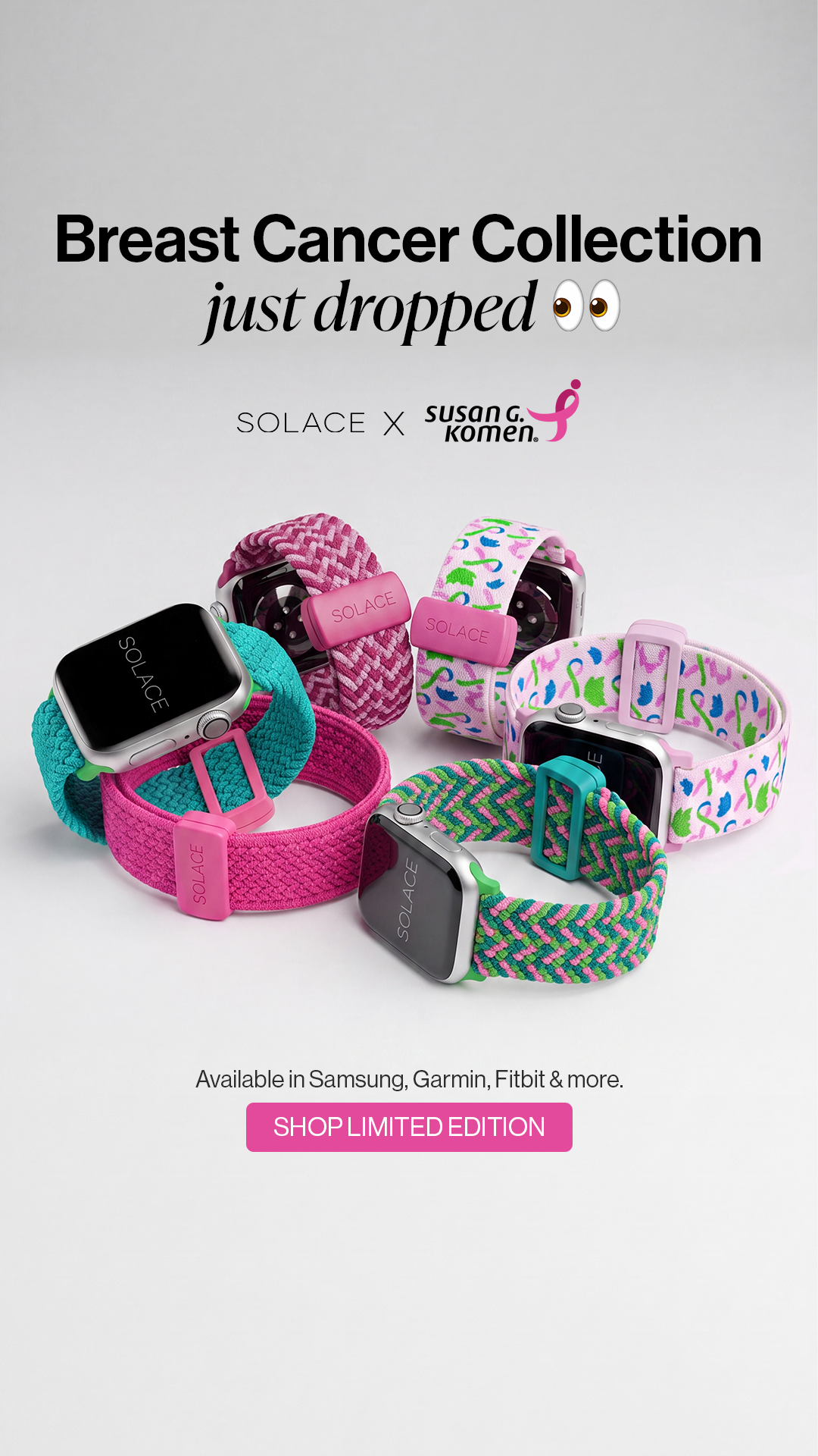 Susan G. Komen Facebook ad