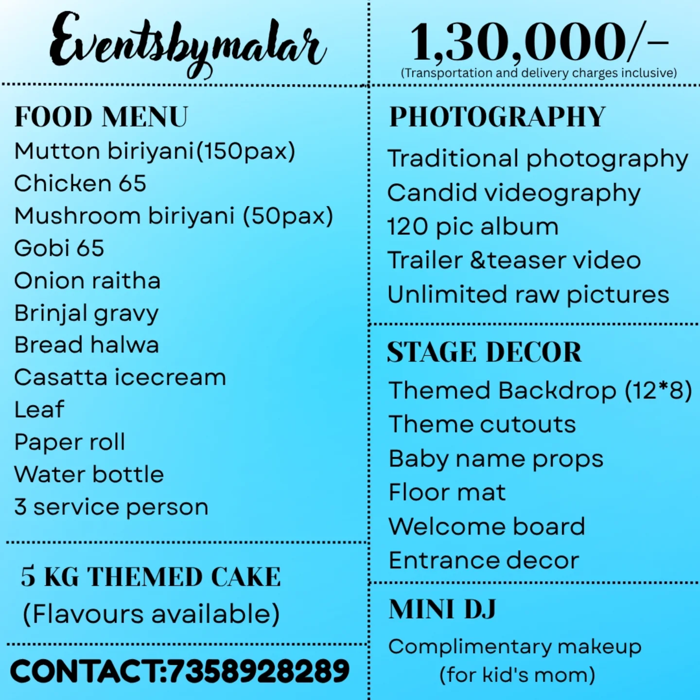 eventsby_malar Facebook ad