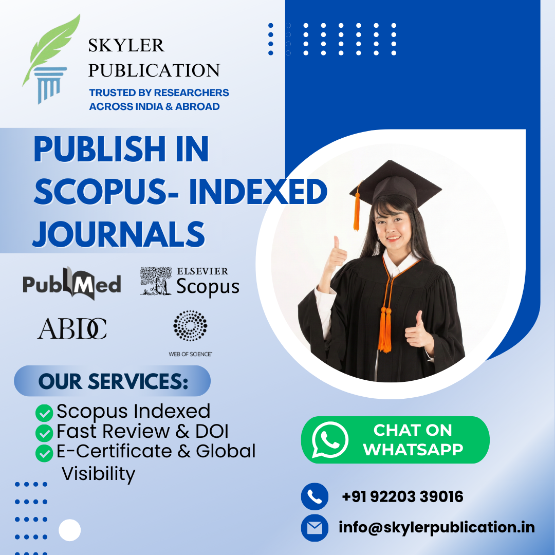 Skyler Publication Facebook ad: Publish your research in Scopus-indexed journals with…