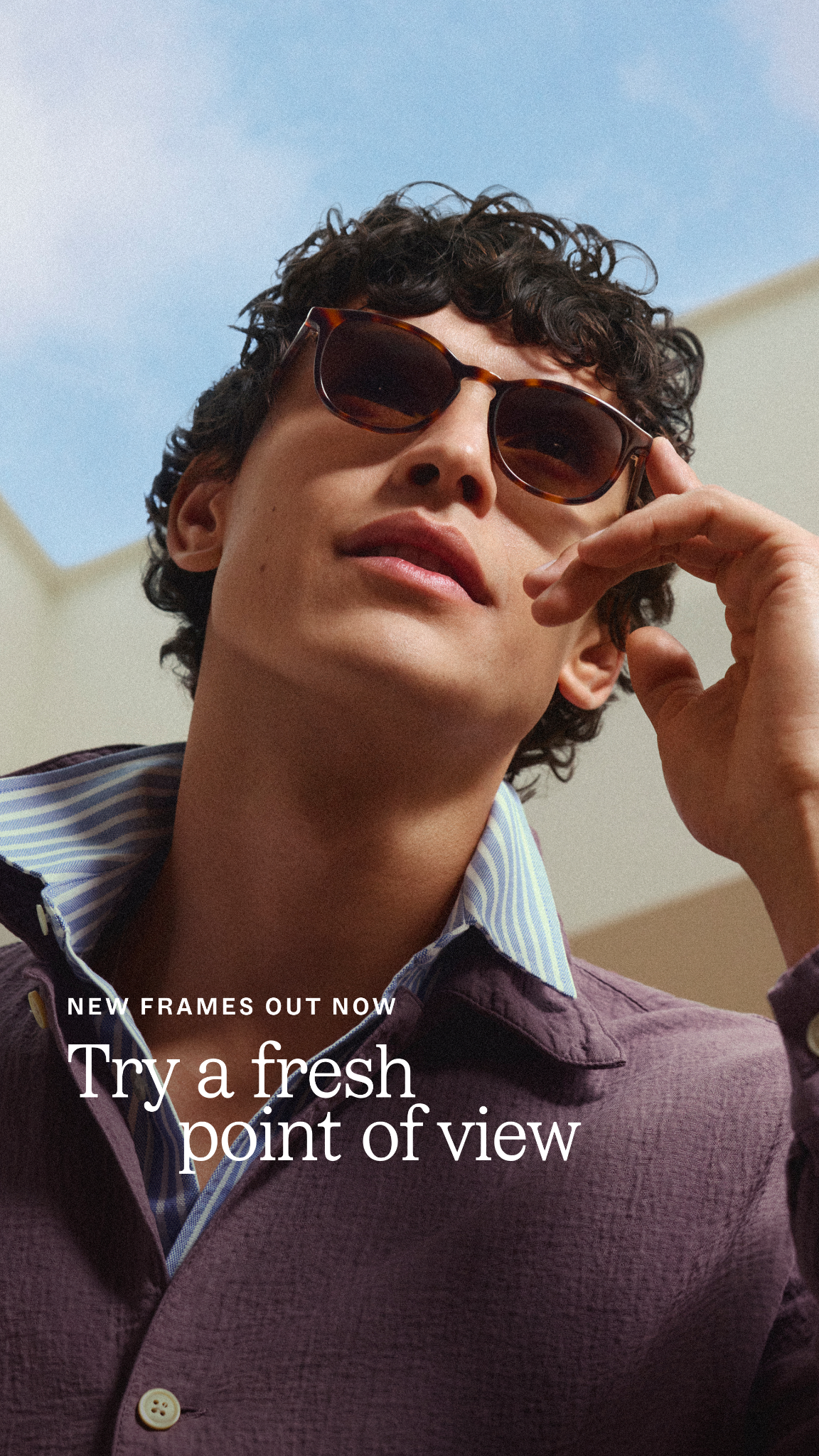 Warby Parker Facebook ad