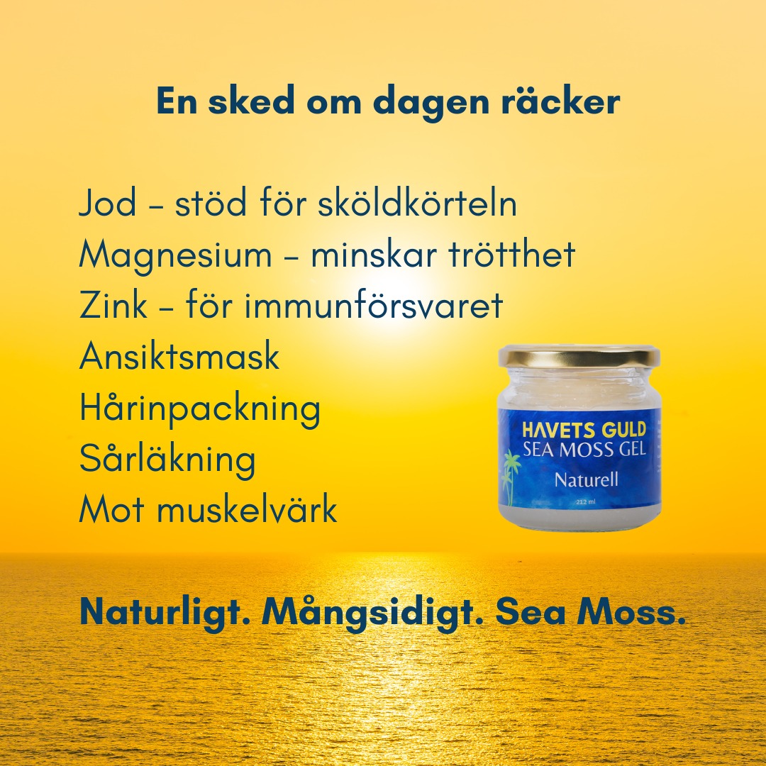 Sea Moss Sverige Facebook ad