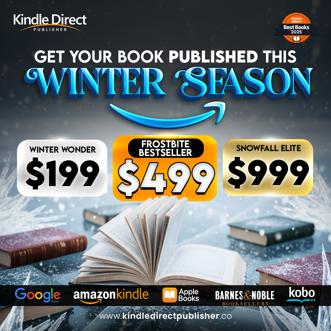 Kindle Direct Publisher Facebook ad: Chat with us