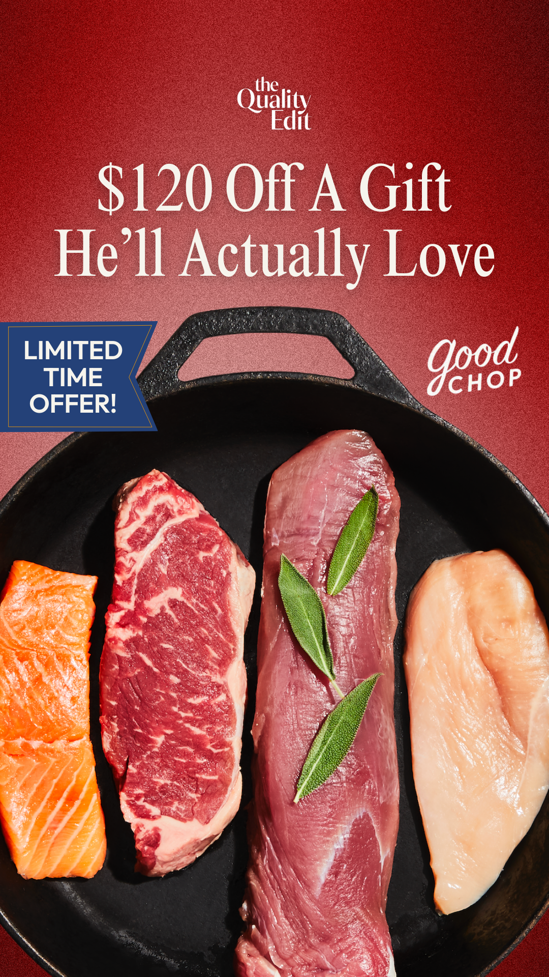 The Quality Edit Facebook ad