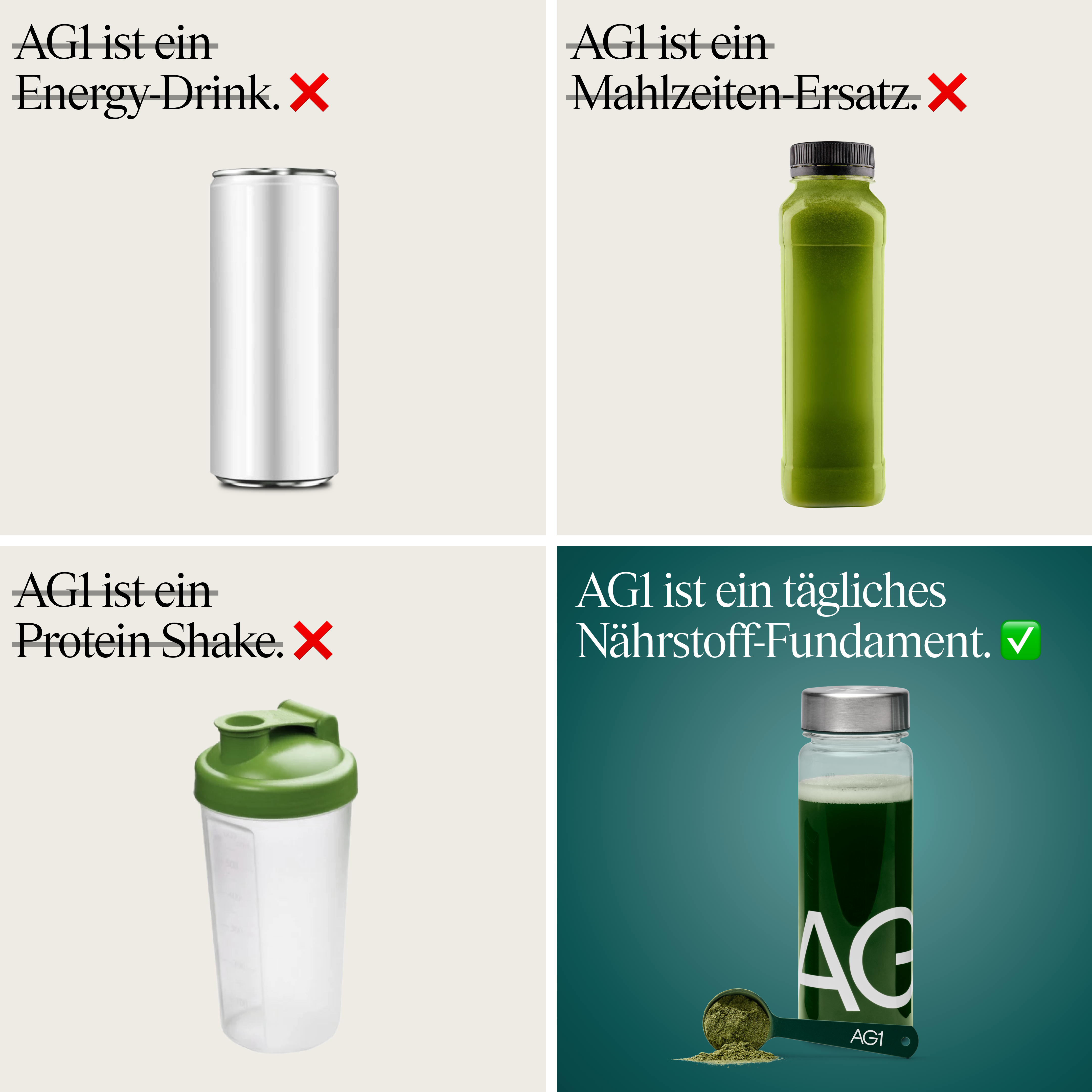 AG1 Deutschland Facebook ad