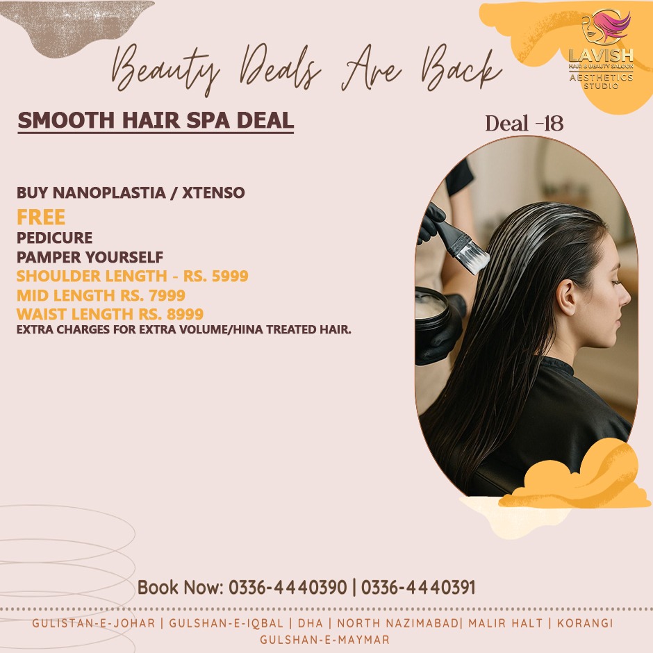 Lavish Hair & Beauty Salon Facebook ad