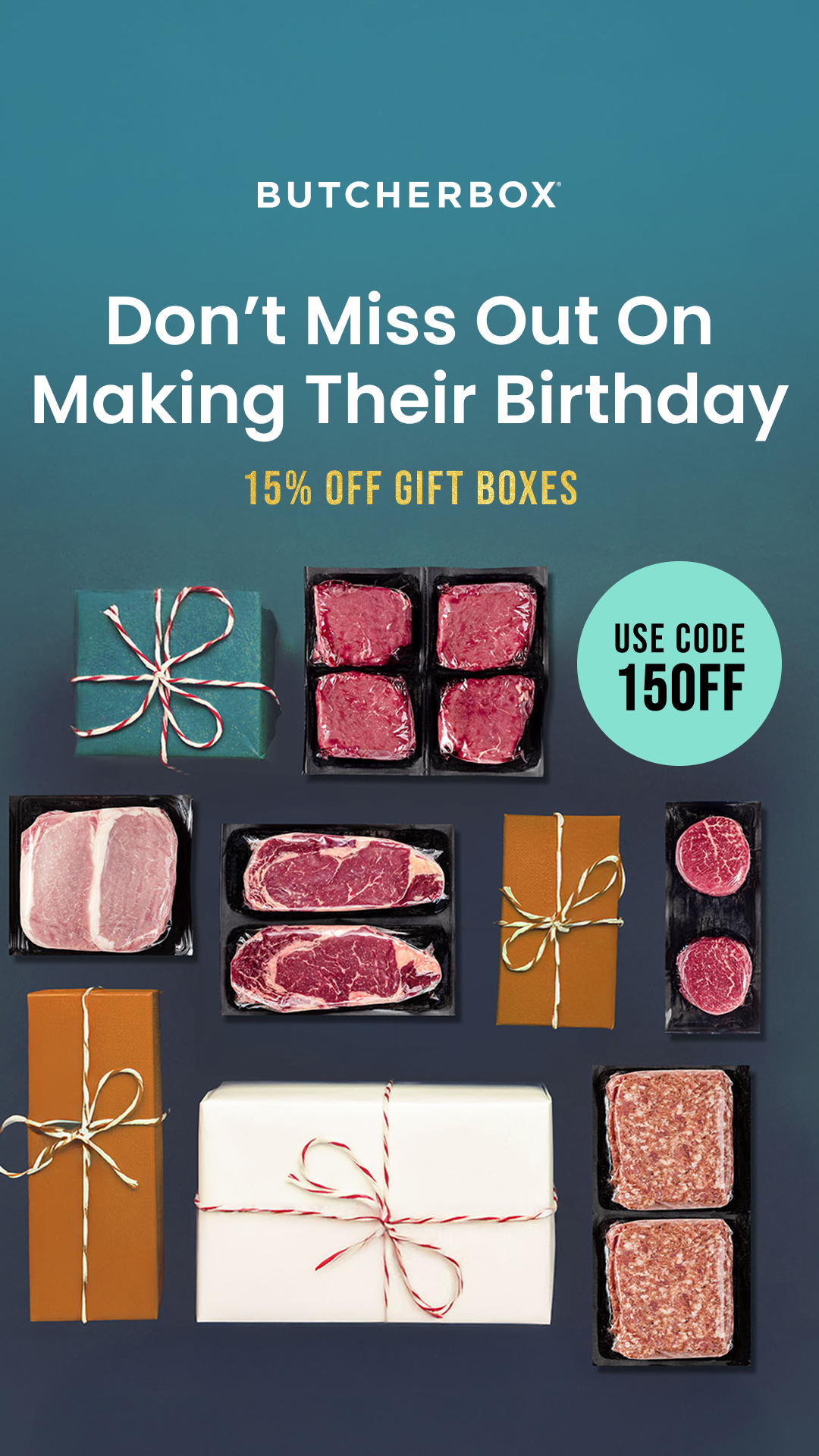 ButcherBox Facebook ad