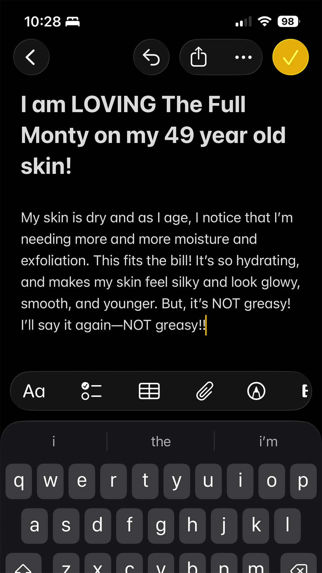 Stripes Beauty Facebook ad
