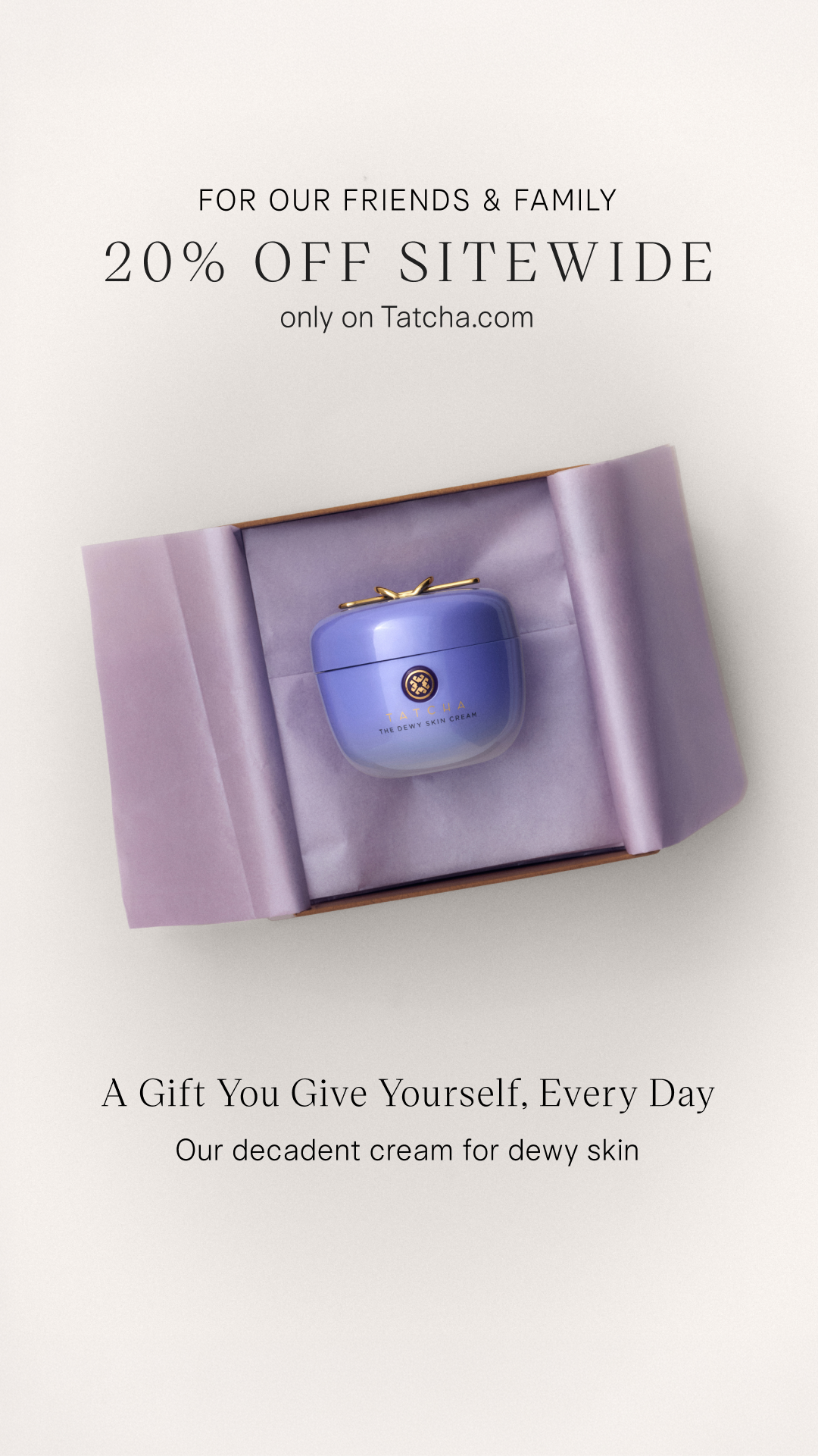 Tatcha Facebook ad