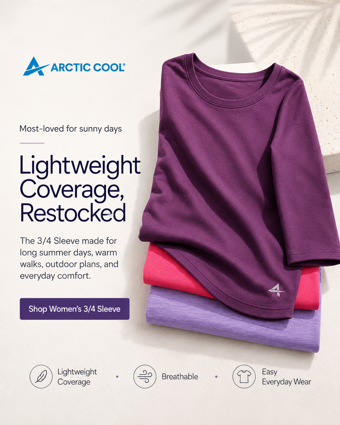 Arctic Cool Facebook ad