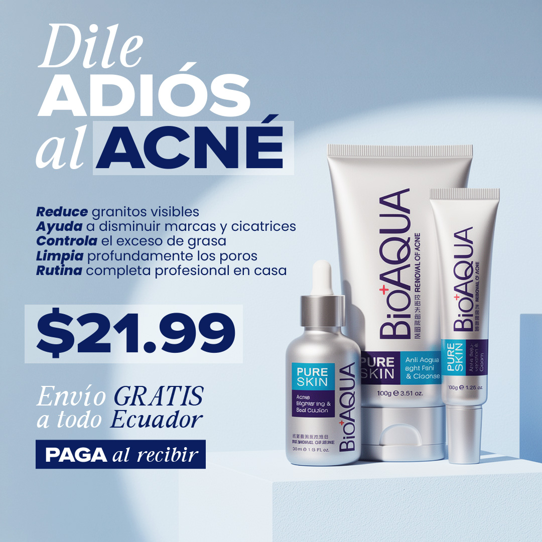 Bioaqua.ec Facebook ad: Recupera tu confianza