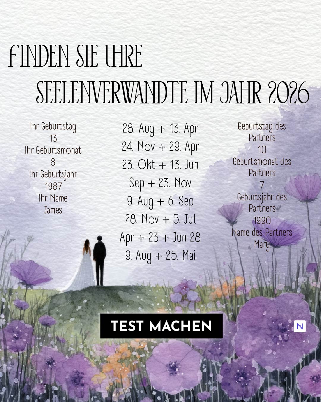 Nebula: Marriage Compatibility Facebook ad