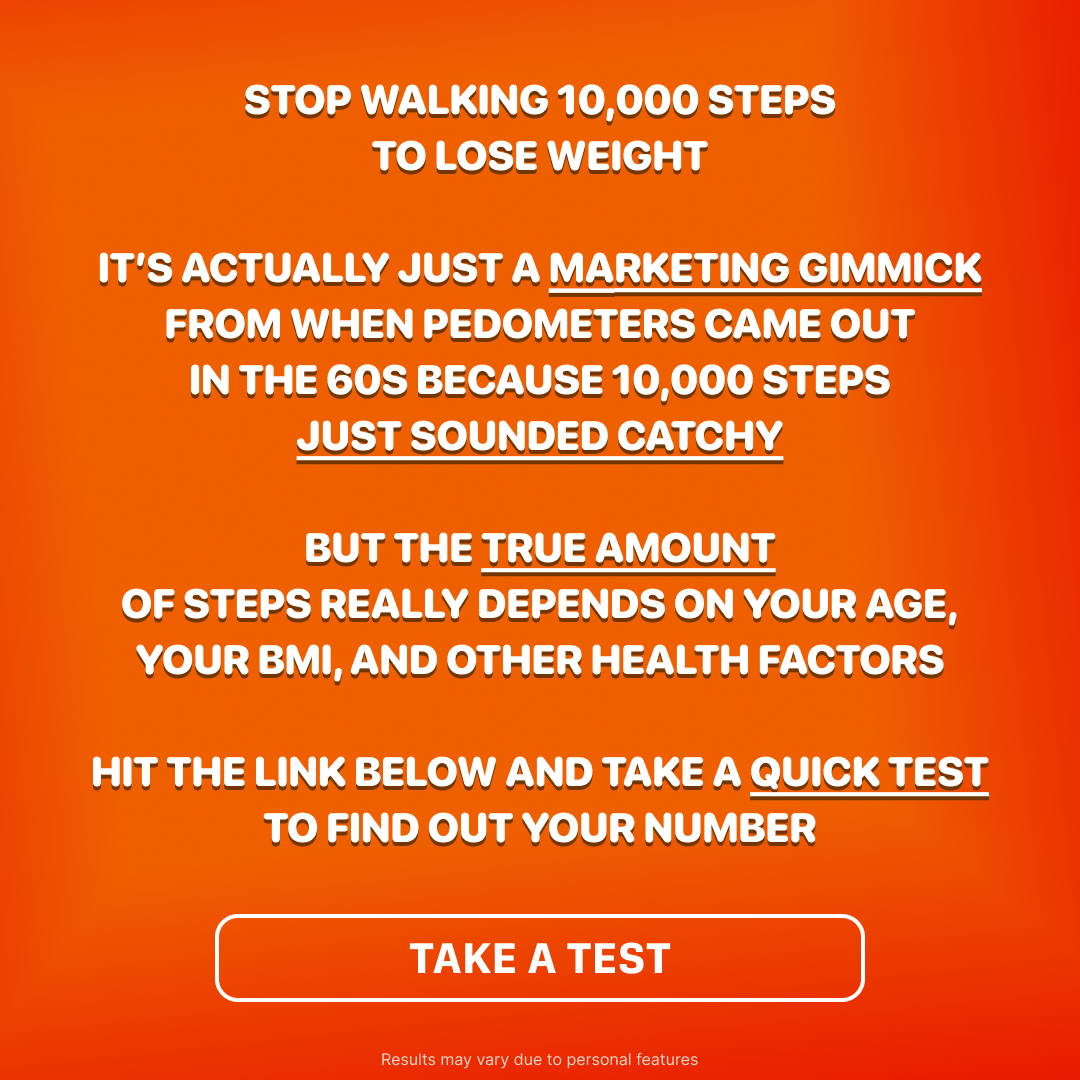 Walking Yoga Facebook ad: Take the Quiz!