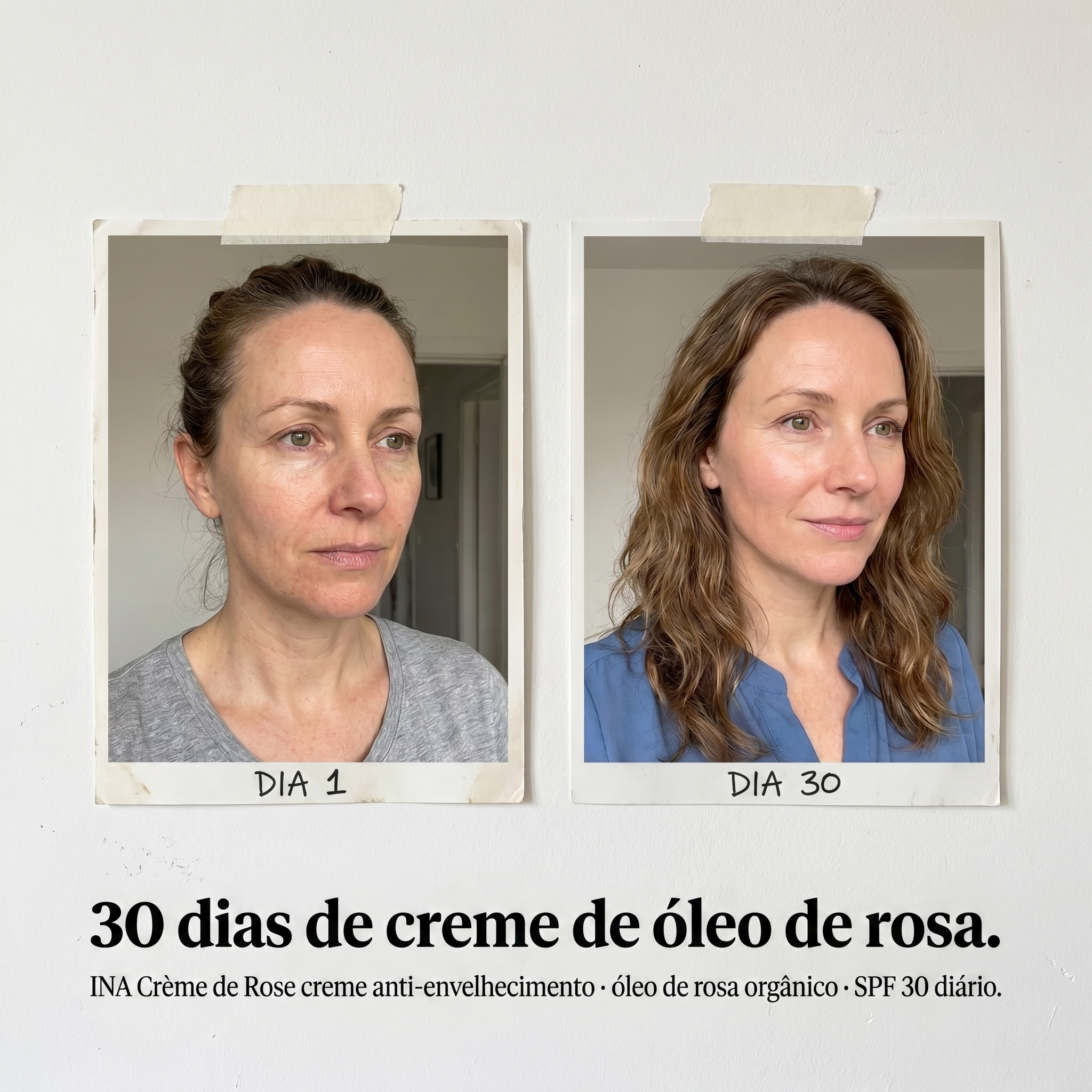 InaEssentials.PT - Cosméticos Orgânicos Familiares Facebook ad: 30 dias e um só óleo de rosa.