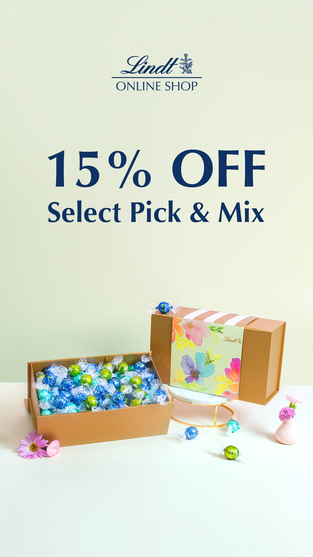 Lindt Facebook ad