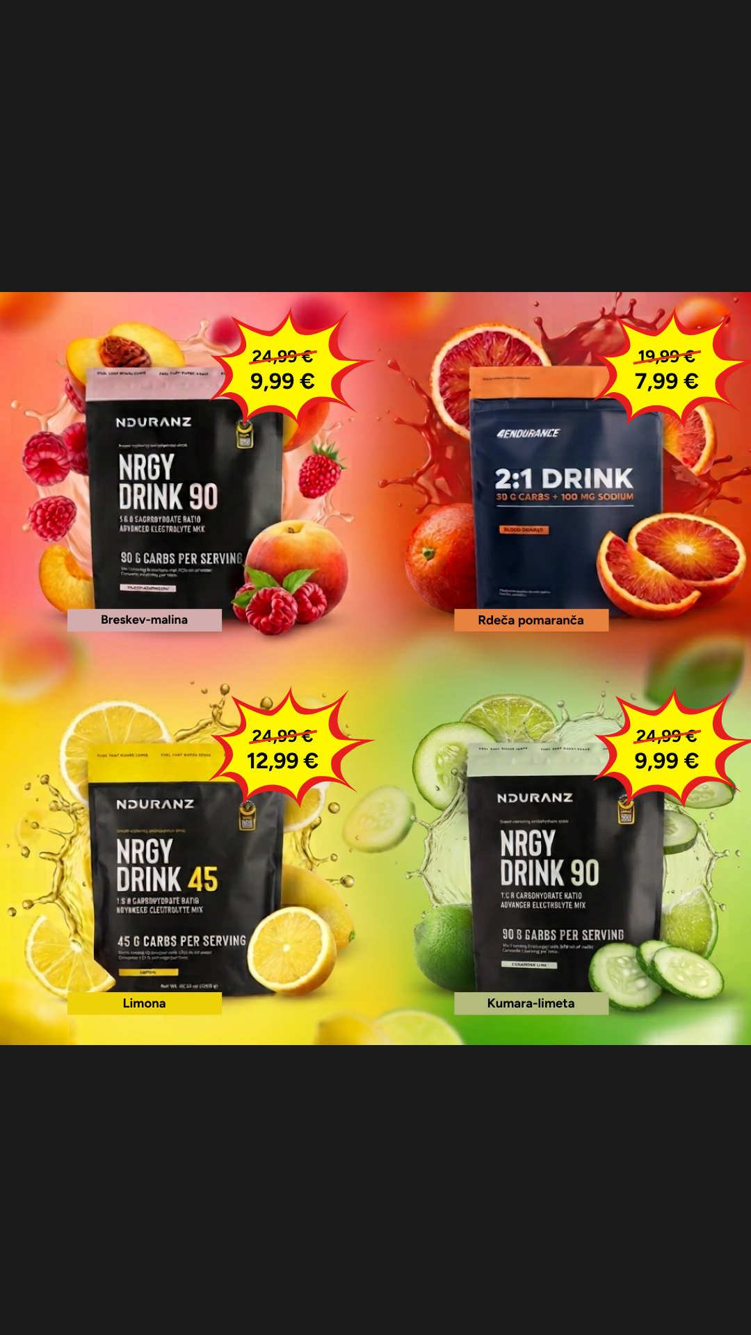 4Endurance Slovenija Facebook ad