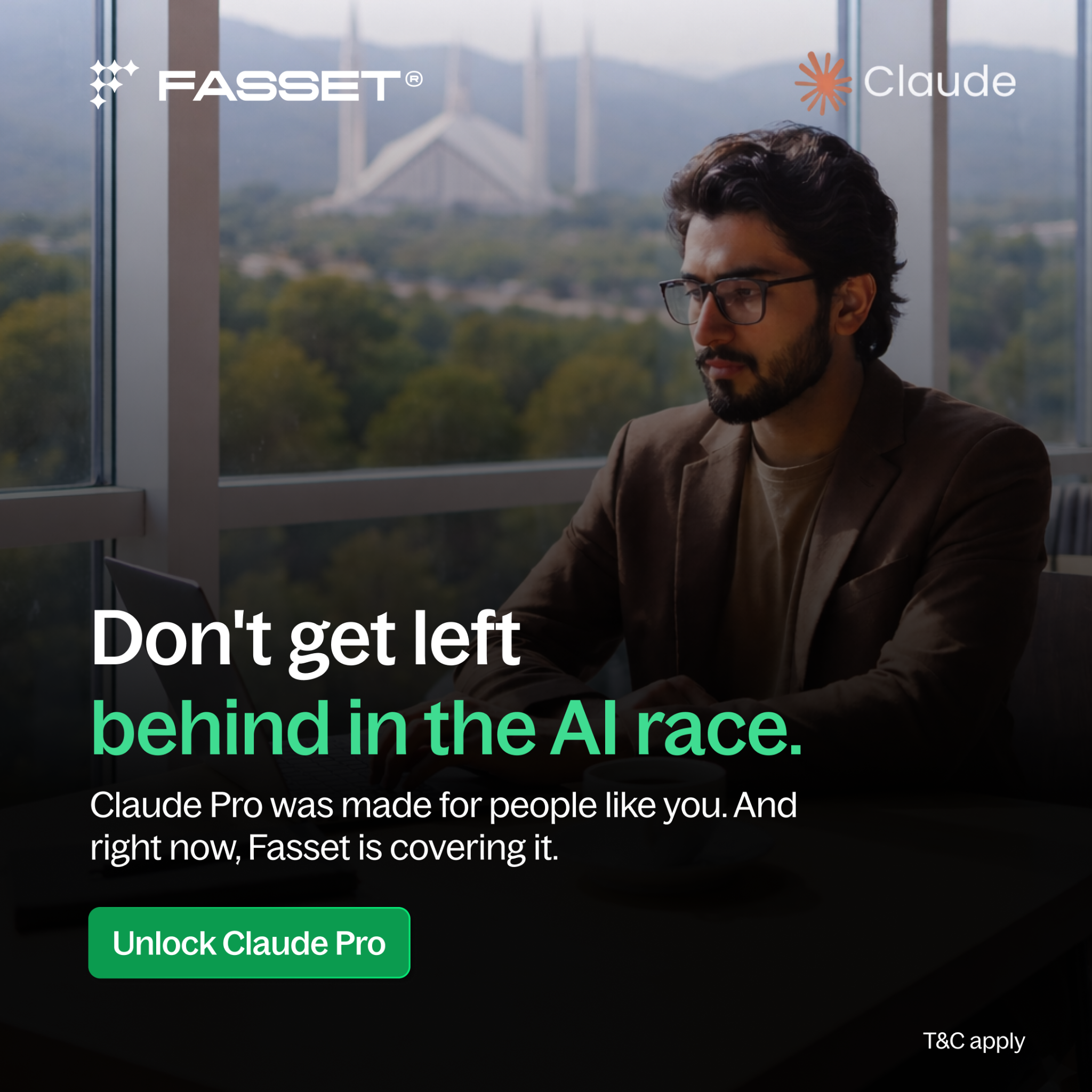 Fasset Facebook ad: Fasset: Global Digital Bank
