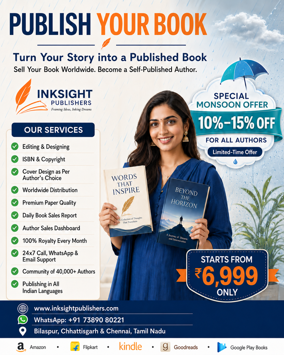 Inksight Publishers Facebook ad: Global Distribution