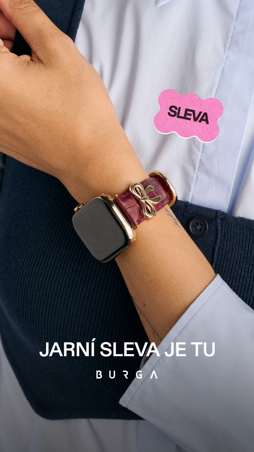 BURGA Czech Facebook ad