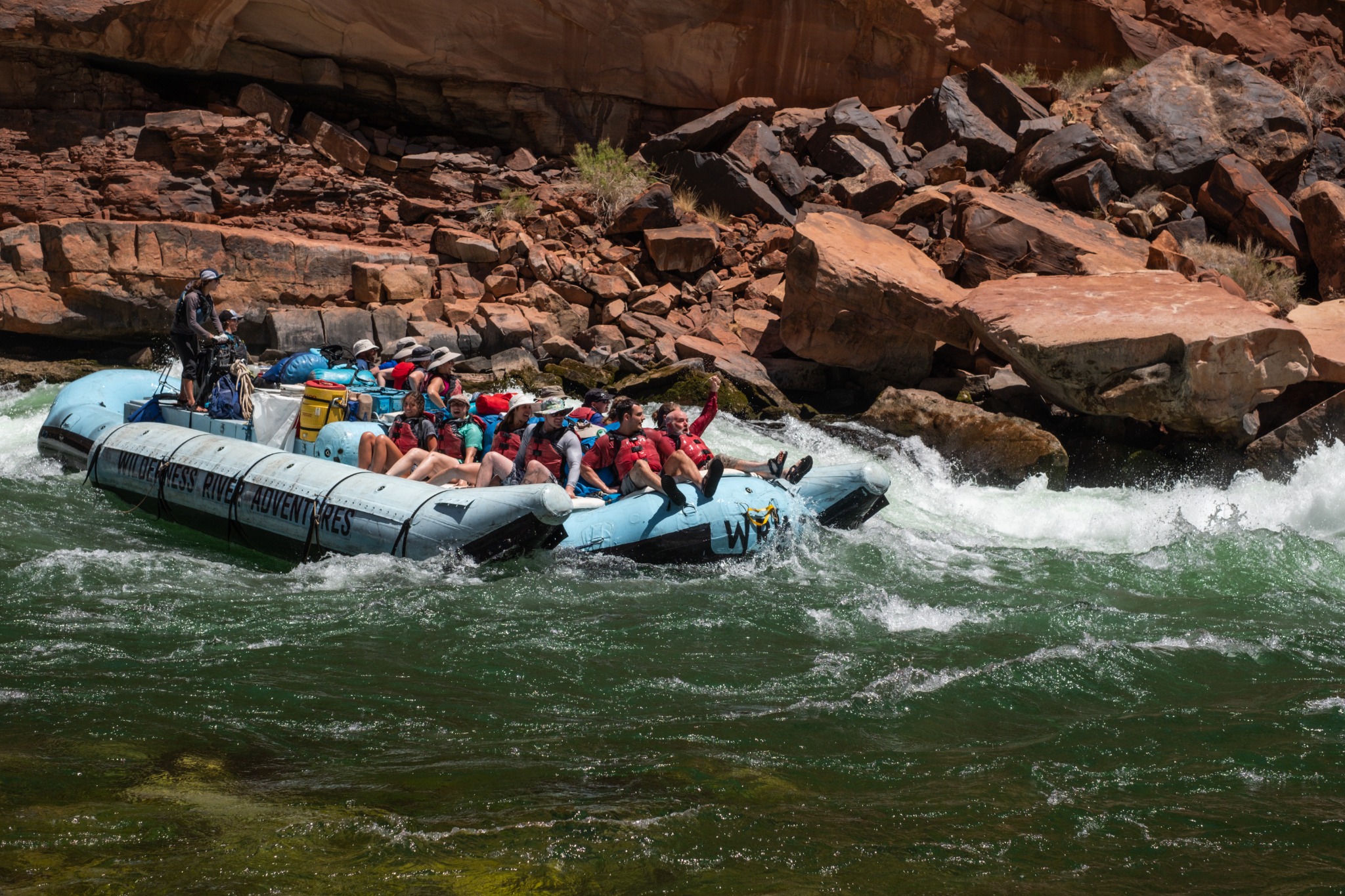 Wilderness River Adventures Facebook ad: We take you deeper into the Grand Canyon’s…
