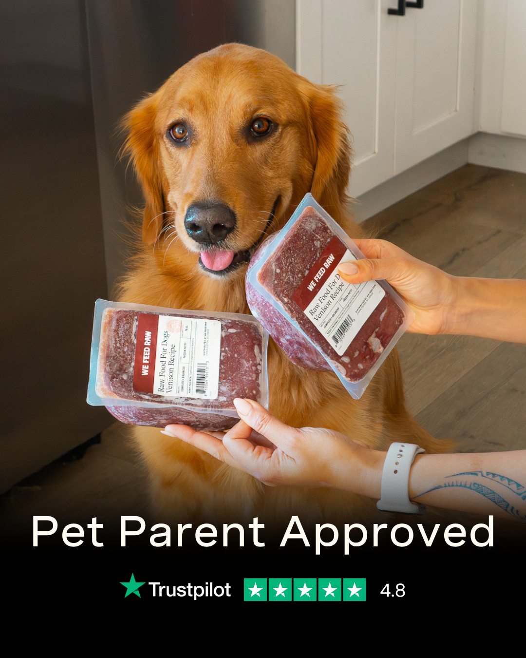 We Feed Raw Facebook ad