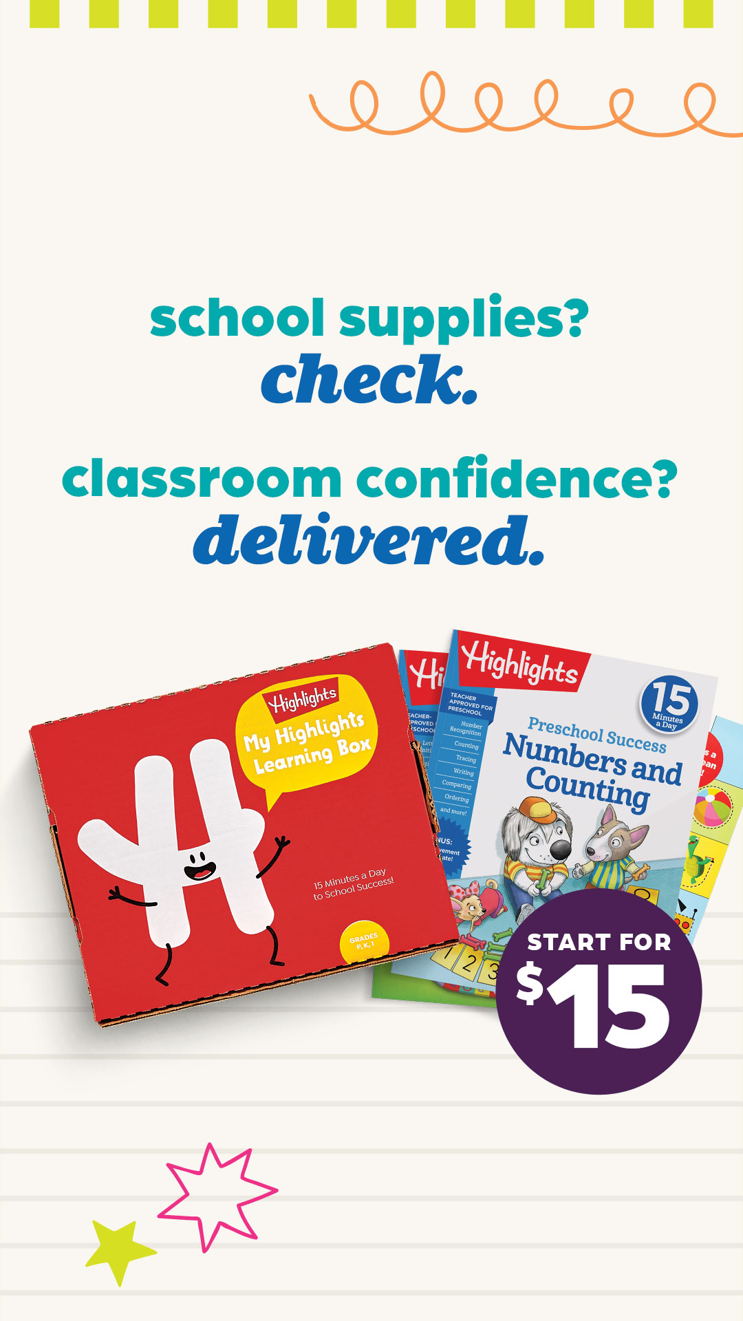 Highlights for Children Facebook ad