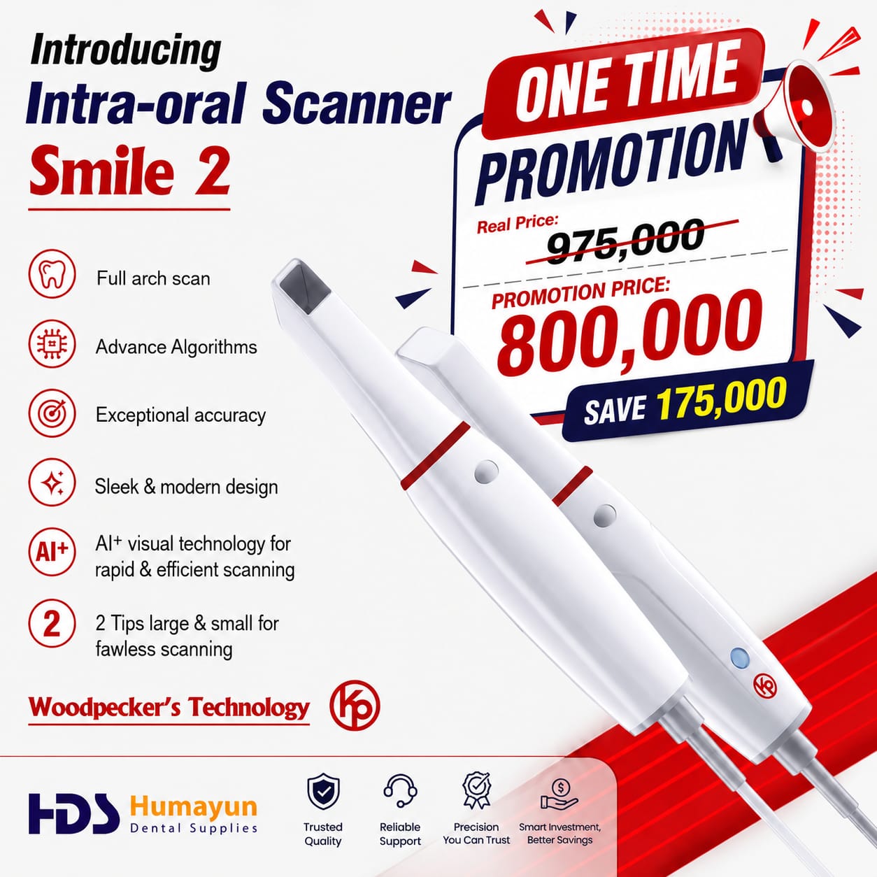 Humayun Dental Supplies Facebook ad from Jun 18, 2026