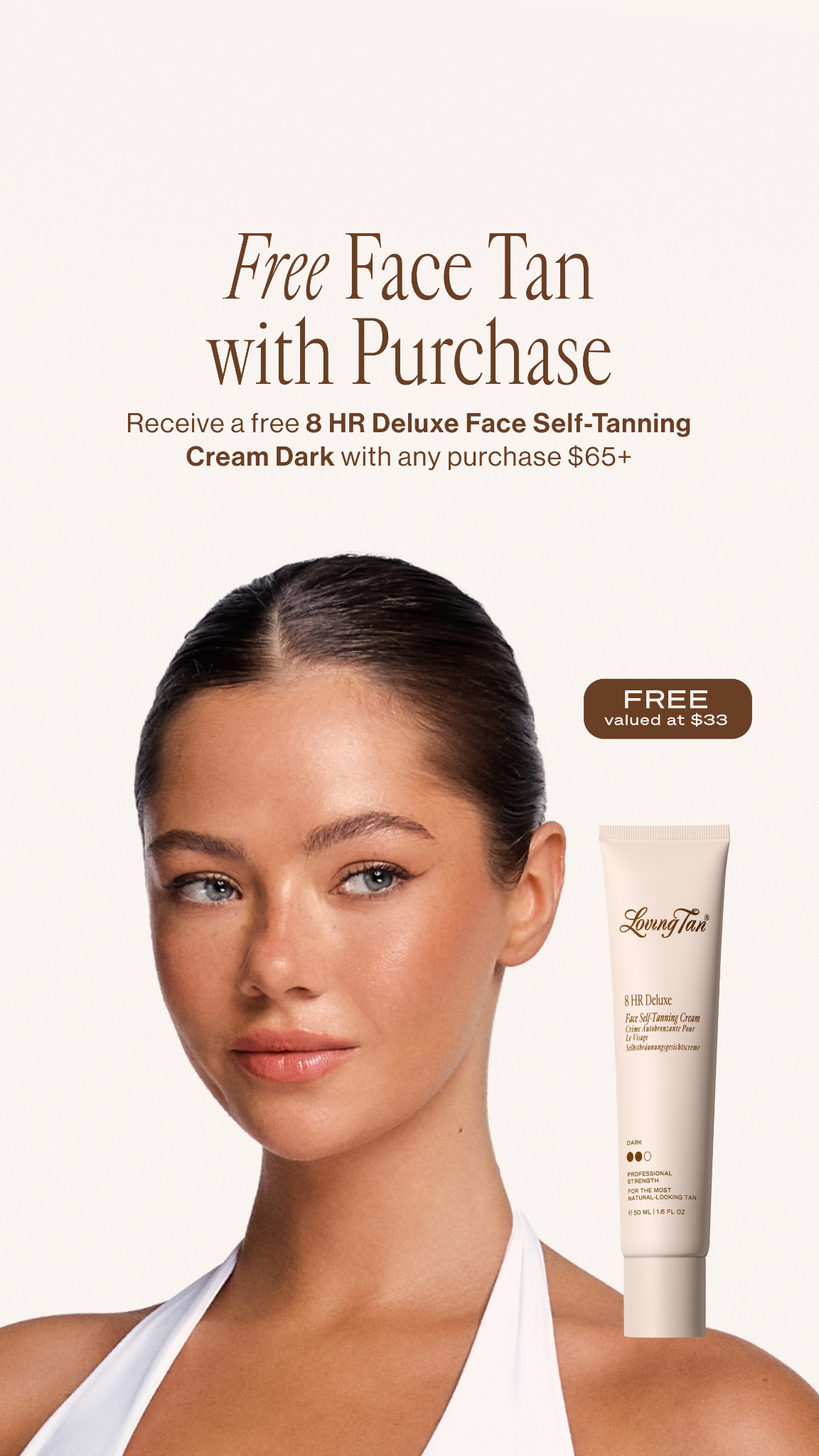 Loving Tan Facebook ad