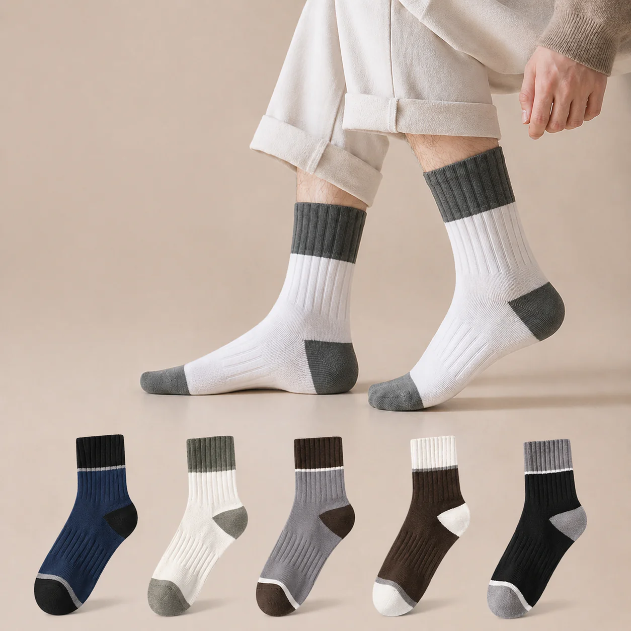 Sockenup.in Facebook ad: Meet the perfect socks for every you!