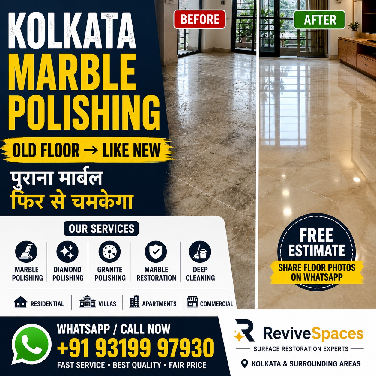ReviveSpaces Facebook ad