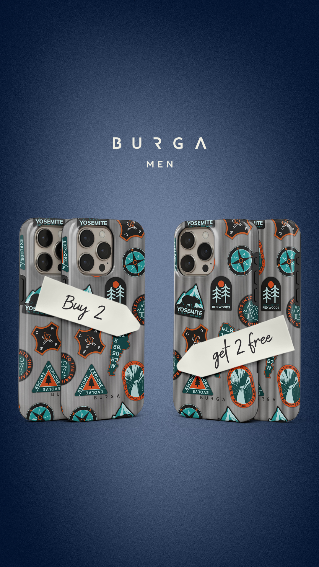 BURGA Phone Cases Facebook ad