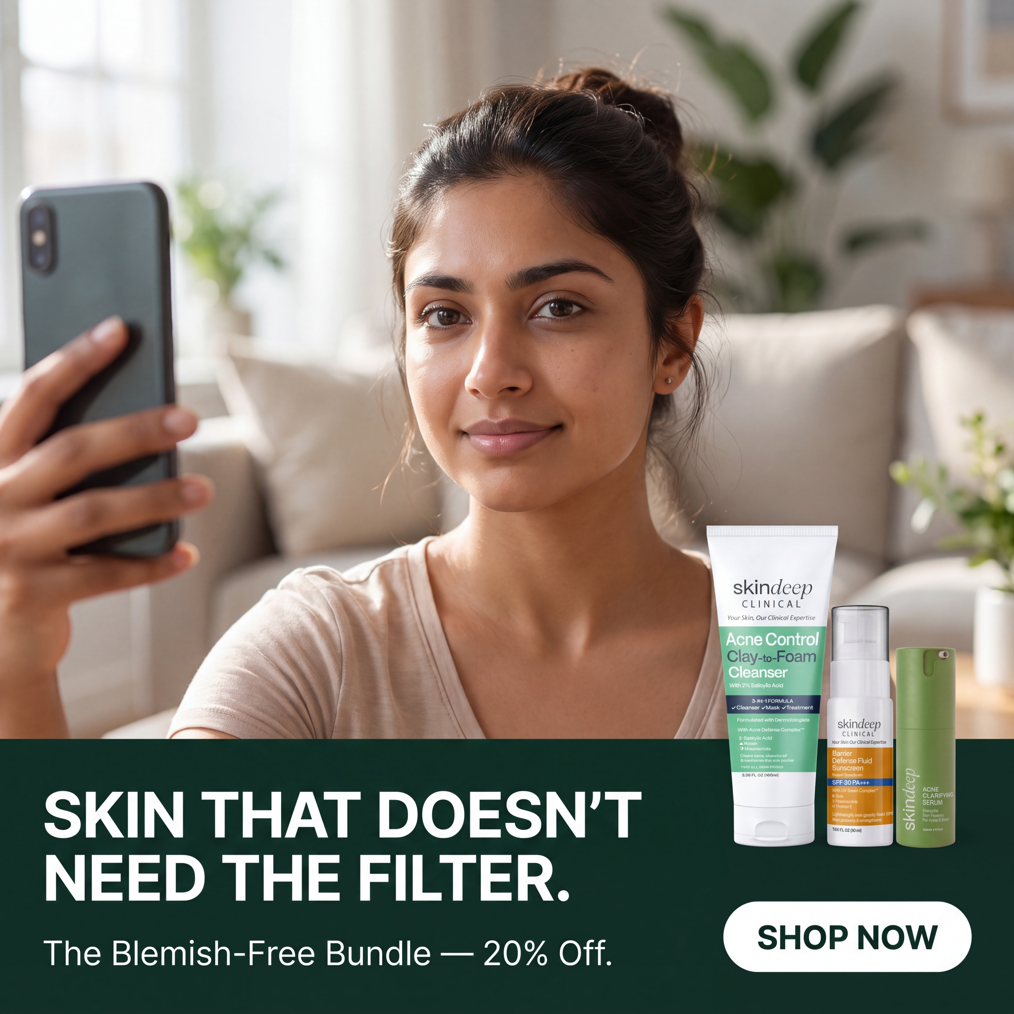 Skin Deep Facebook ad