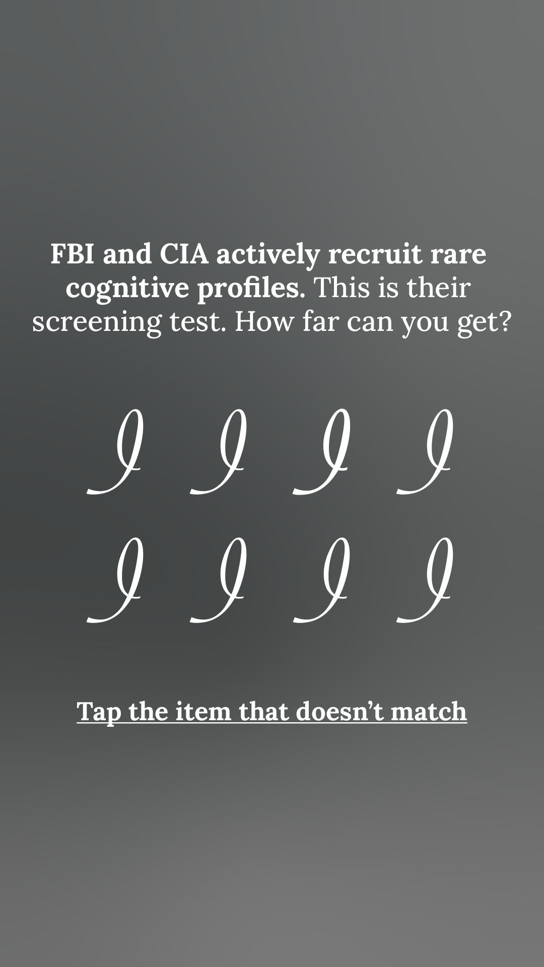 Brain Health Check Facebook ad