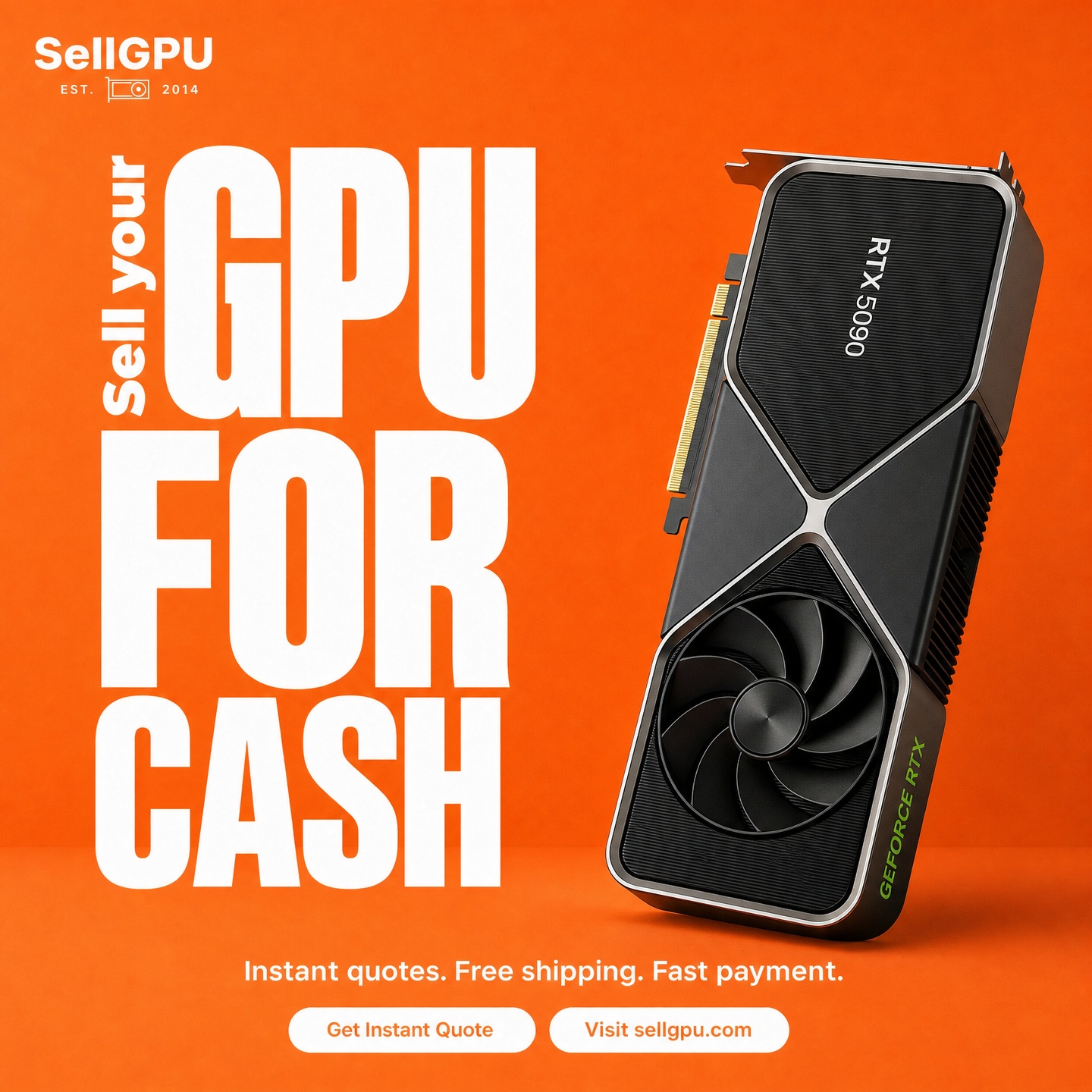 SellGPU.com Facebook ad