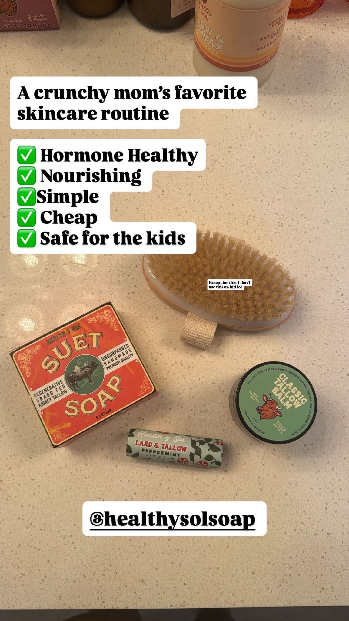 Health y Sol Soap Facebook ad