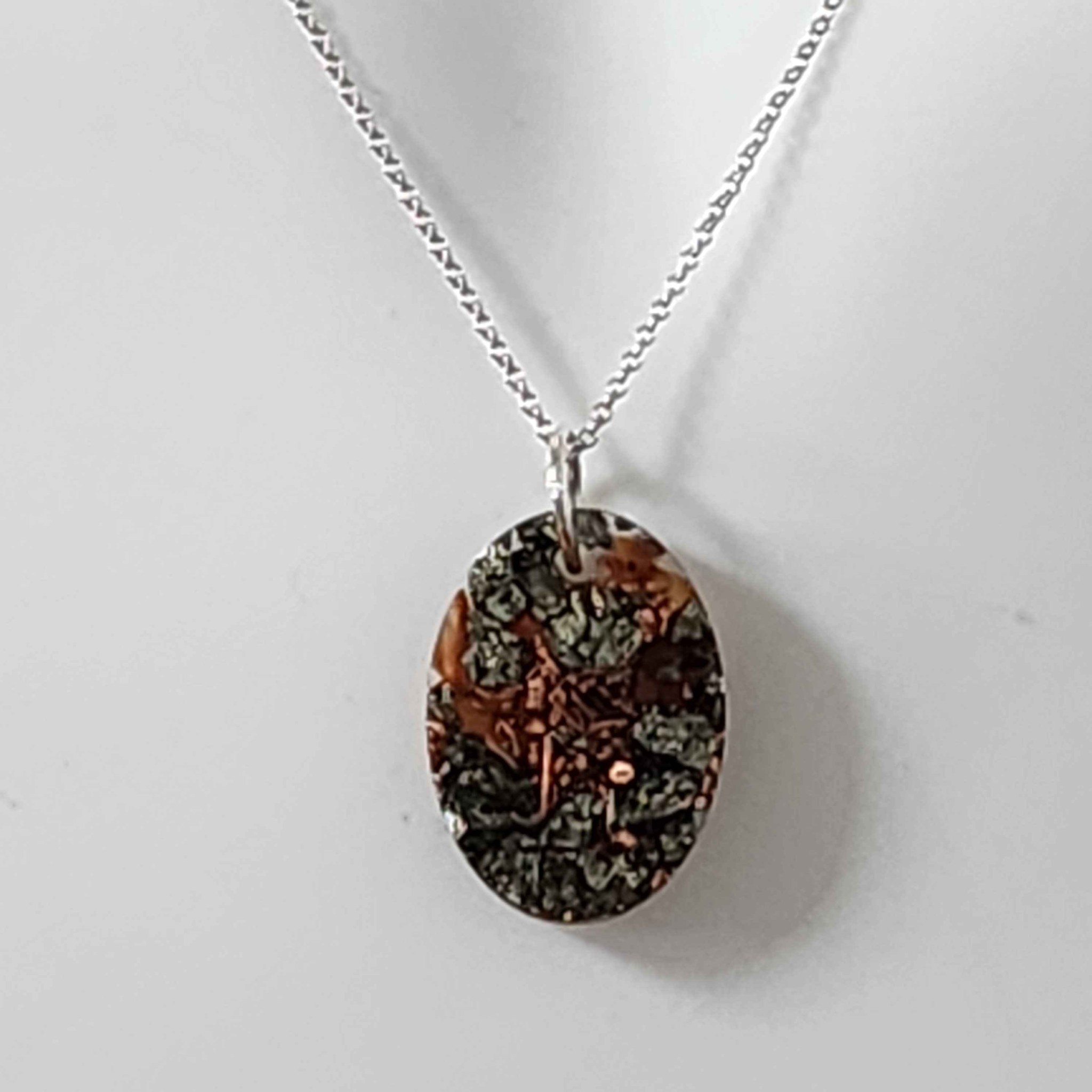 Bill Shehadeh Facebook ad: Orgonite Pendant with Pyrite and Carnelian, Copper and…