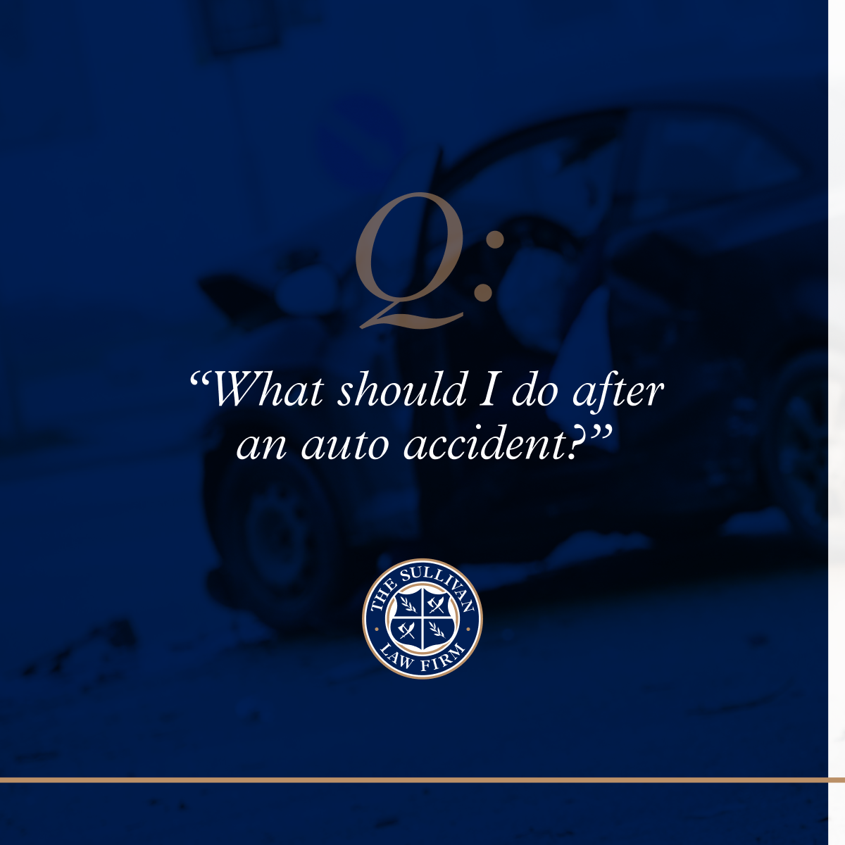 The Sullivan Law Firm, P.C. Facebook ad: The legal process can feel overwhelming, but you…