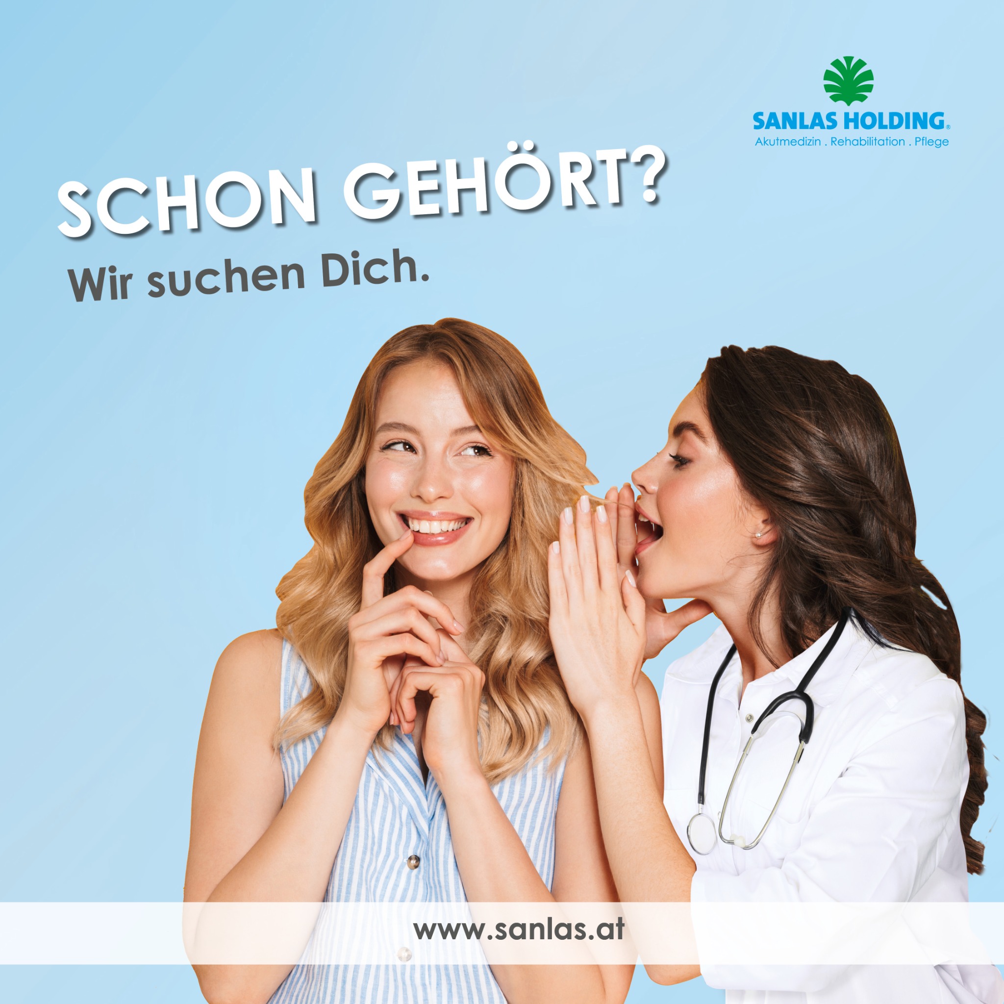 Sanlas Holding Facebook ad: Deine Zukunft? Sicher bei SANLAS!
