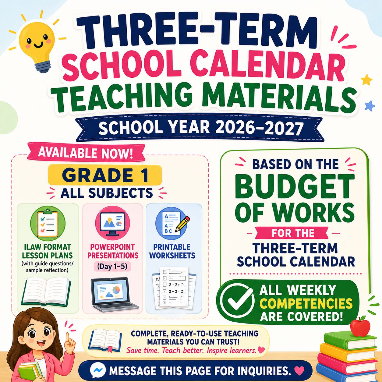 Gurong Grade 1 Files Facebook ad: Grade 1 Teachers, make lesson preparation easier this…