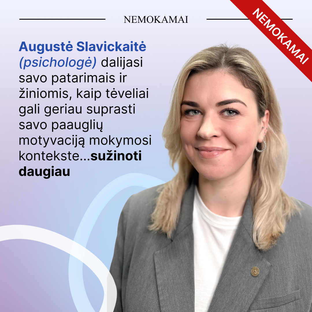 Psichologė Augustė Facebook ad